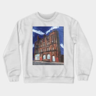 The Last Building, Defiance, Glasgow, Scotland Crewneck Sweatshirt